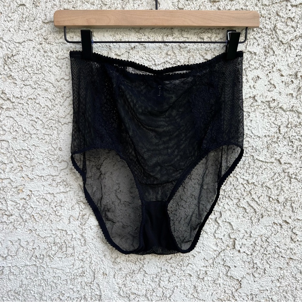 Lonely Lingerie High Waist Lace Briefs